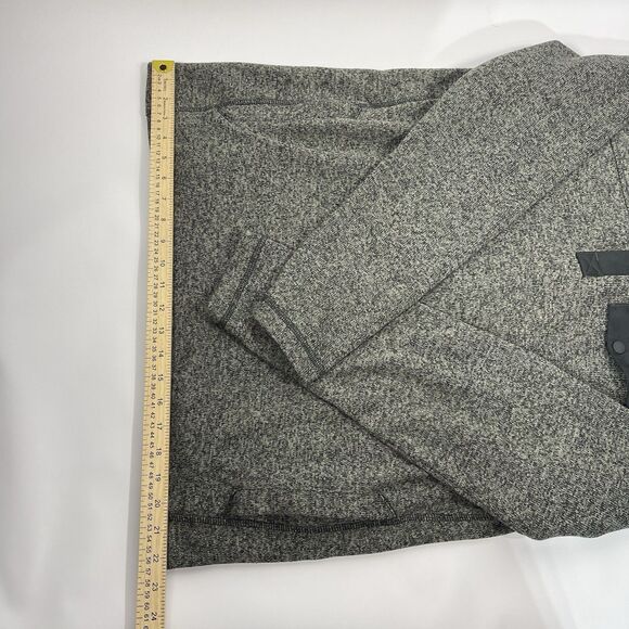 Eddie Bauer Sweater Adult Large Gray Heather Radiator 2.0 Knit Fleece Pullover - Picture 5 of 7